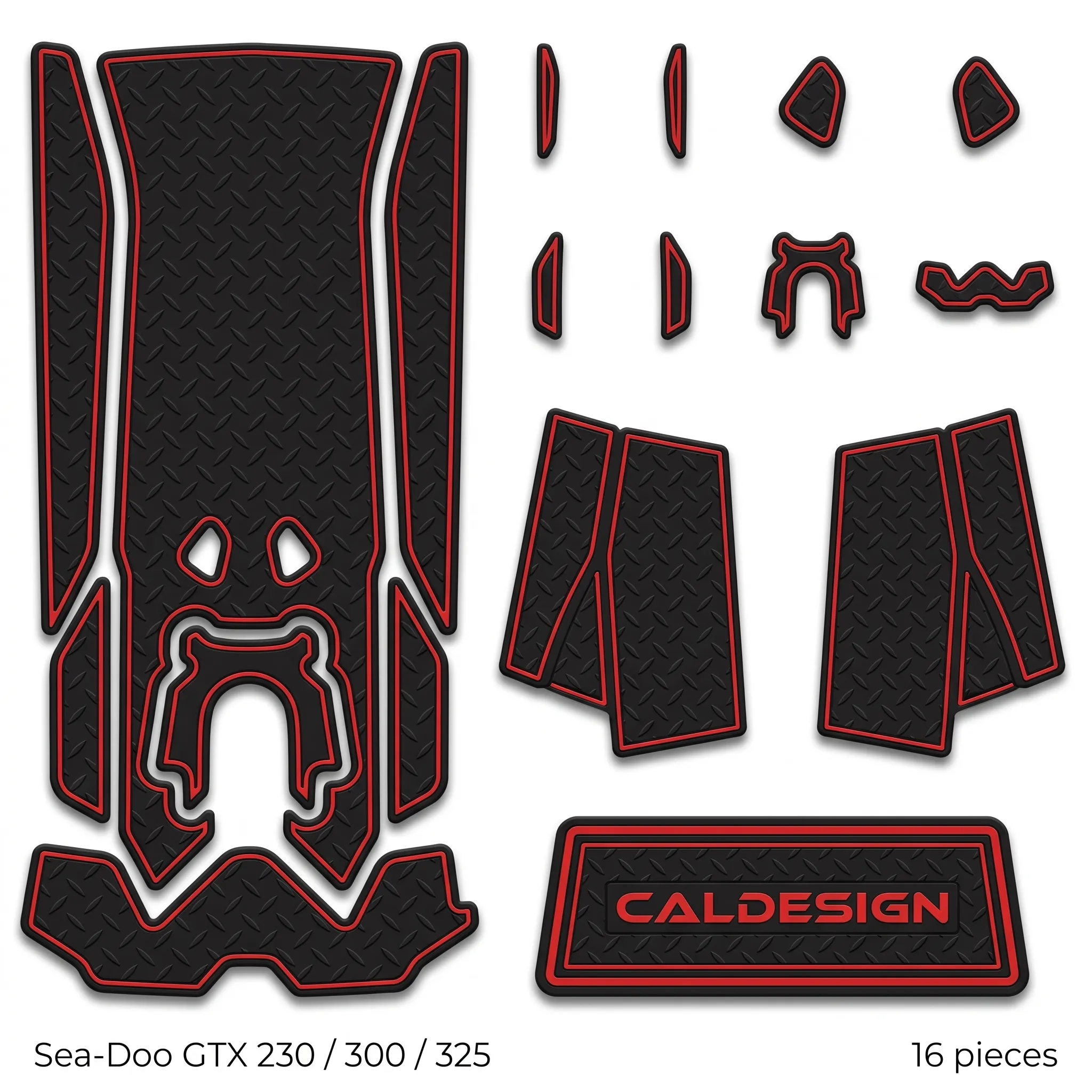 Sea-Doo GTX 230 / 300 / 325 (2019–2026) · 16 pieces
