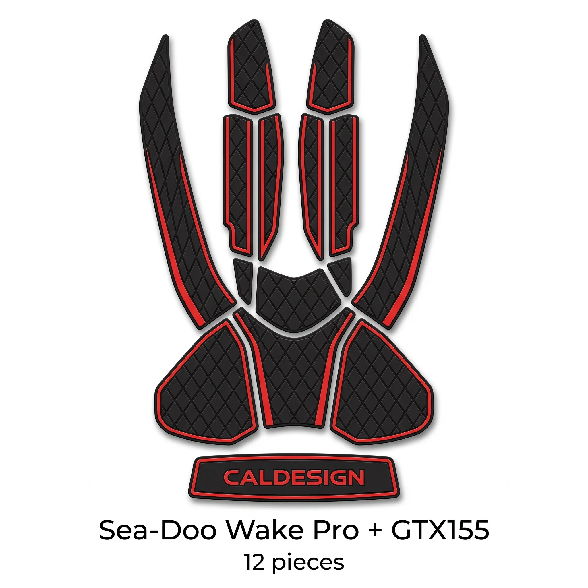 Sea-Doo Wake Pro + GTX155 (2016–2017) · 12 pieces